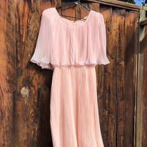 Vintage light pink dress